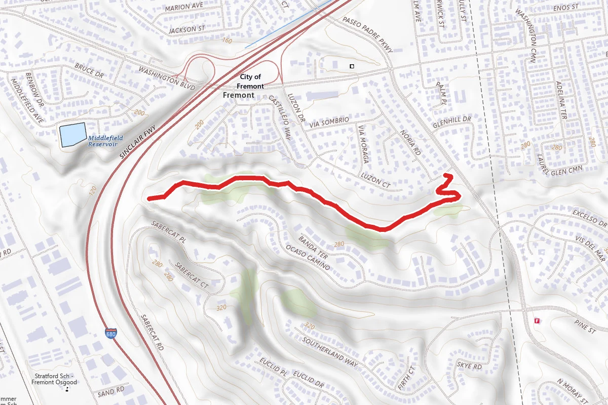 Sabercat Creek Trail