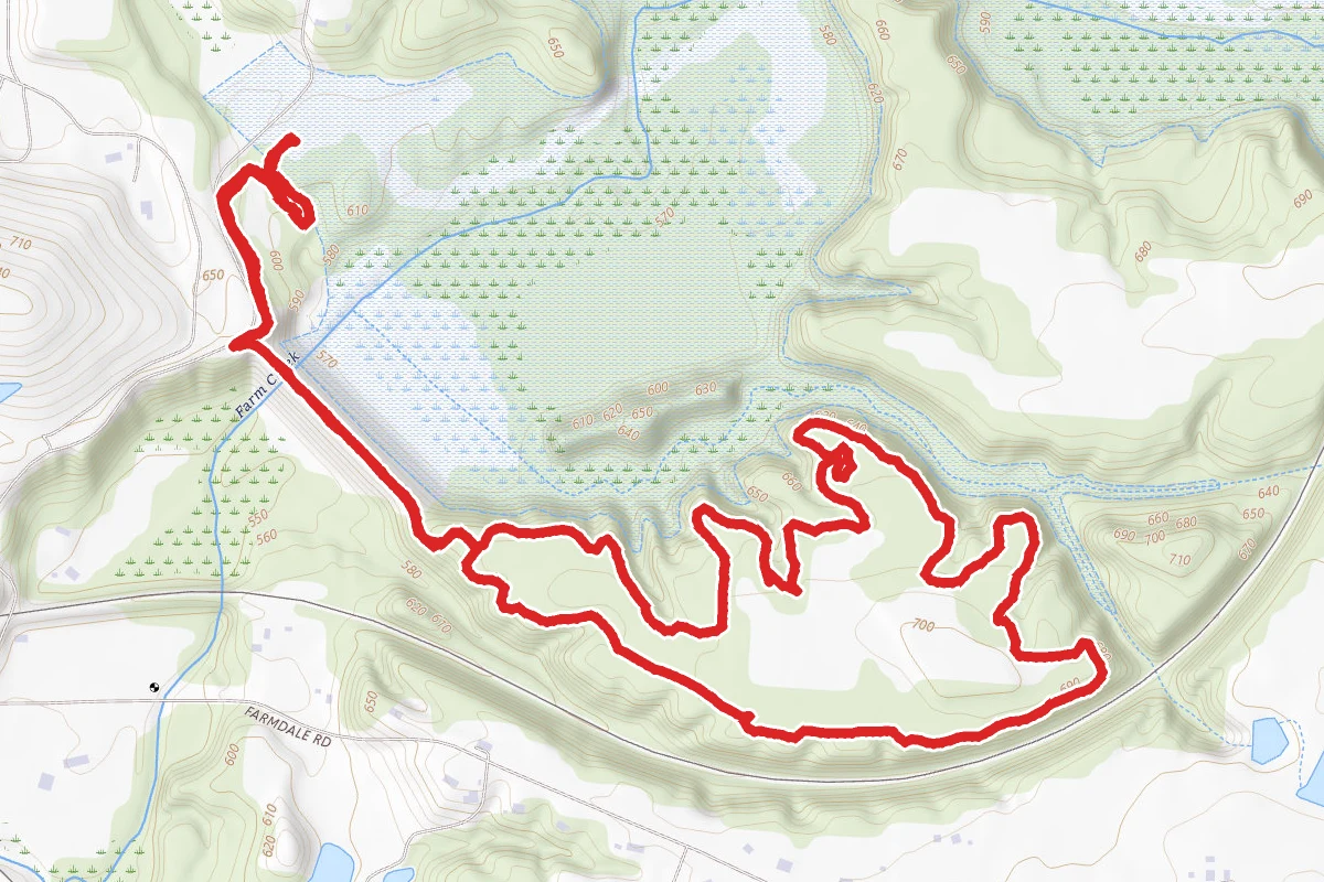 Mike and Don's and Schroll's Loop Trail