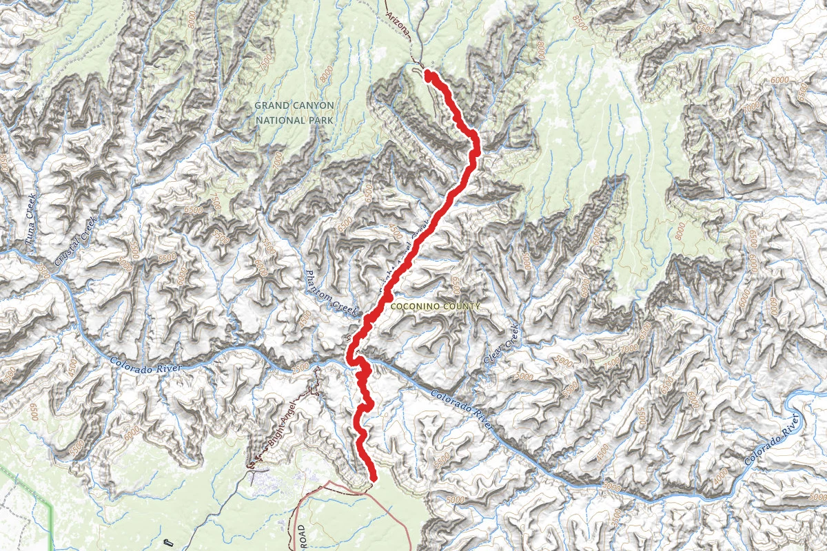 South to North Kaibab Trail