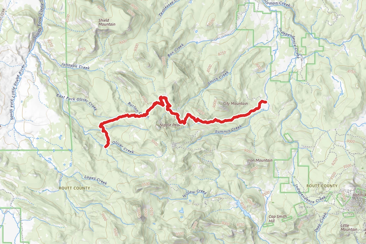 Nipple Peak Trail