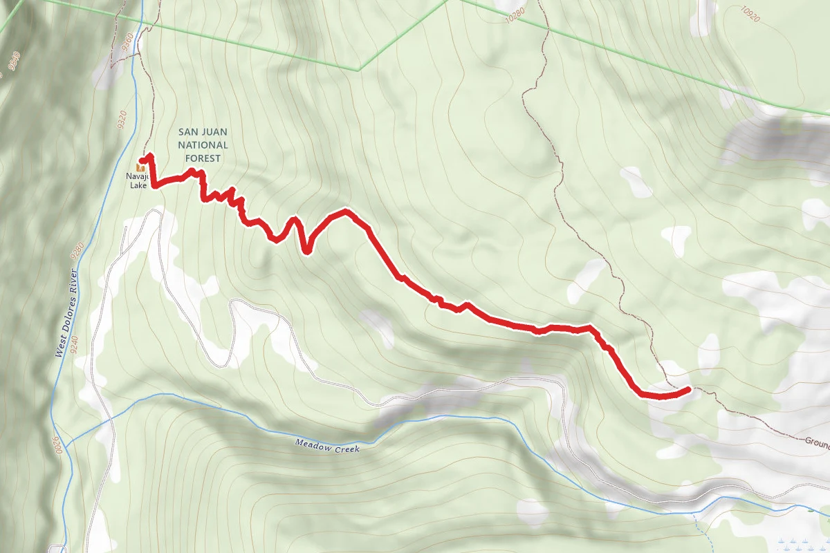 Groundhog Stock Drive Trail
