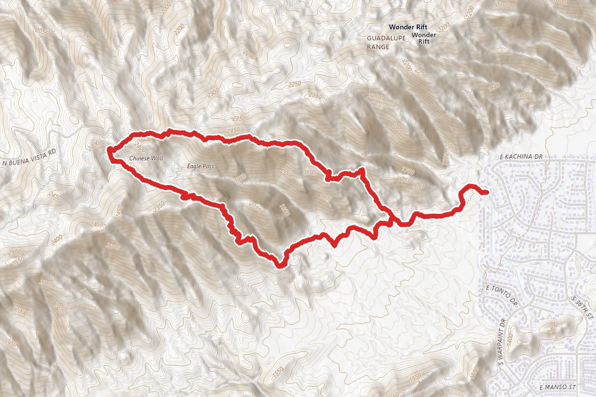 Secret, Corona, and Old Man Trail