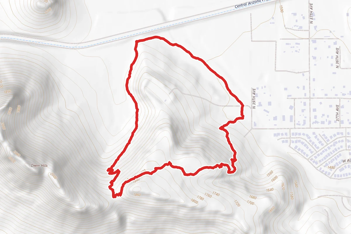 Circumference Trail and Basalt Trail