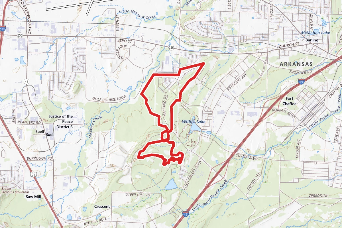 Ben Geren Bike trail