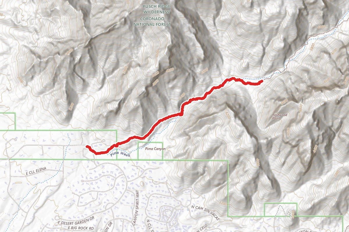 Pima Canyon Trail