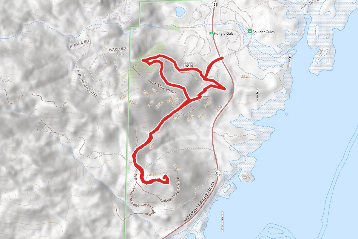 Coso Mine Loop Trail