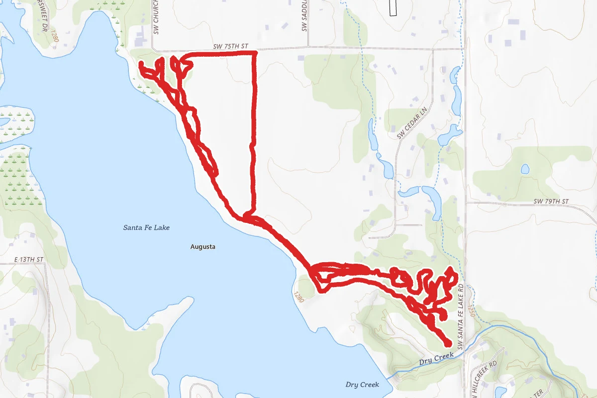 Santa Fe Lake North Trail