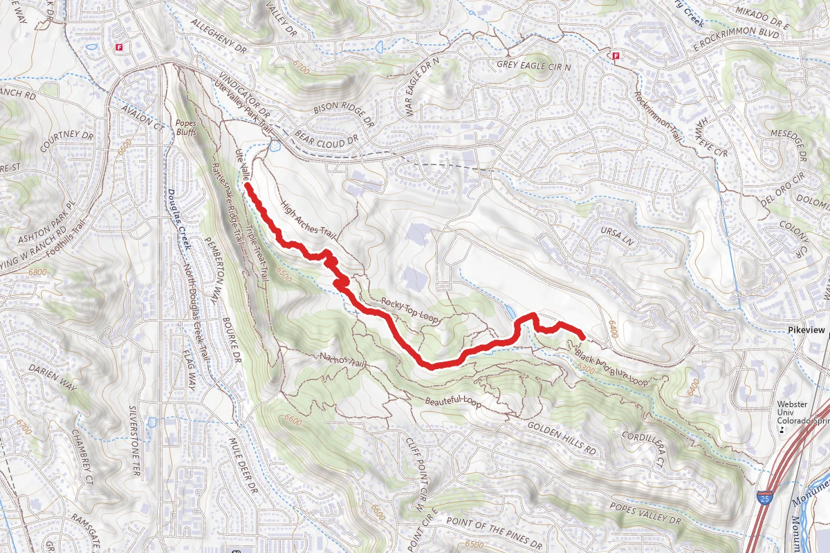 Ute Valley Regional Trail