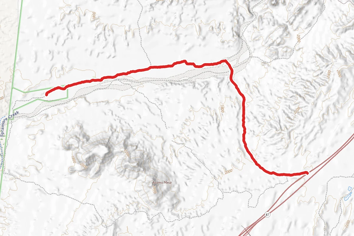 Lower Sycamore Wash