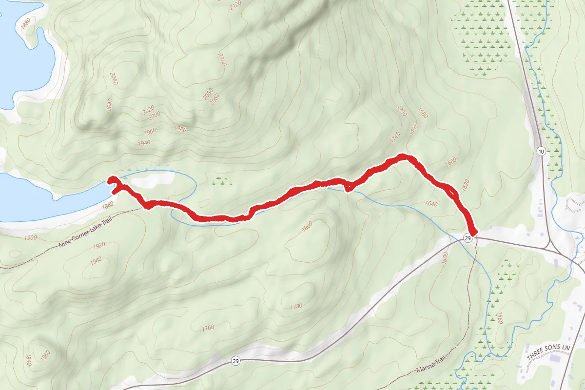Nine Corner Lake Trail