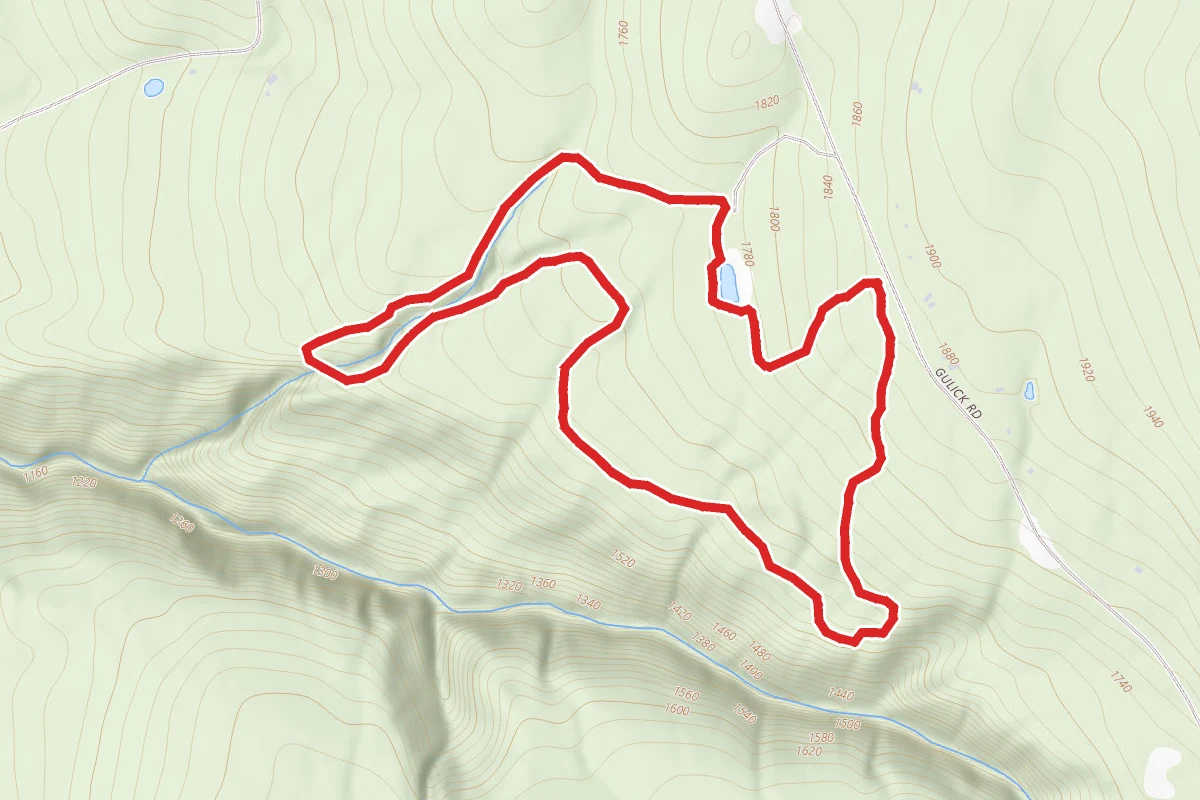Wesley Hill Nature Preserve Red Loop