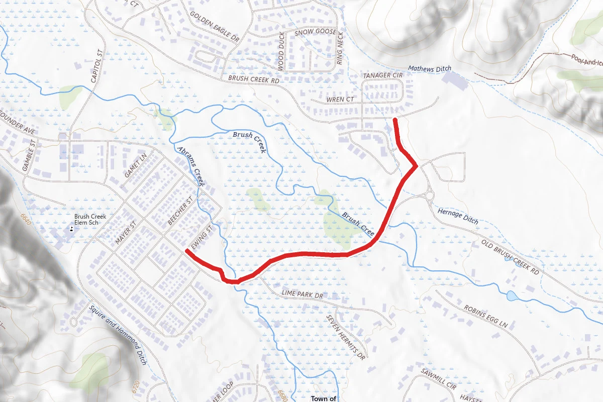 Sylvan Lake Trail