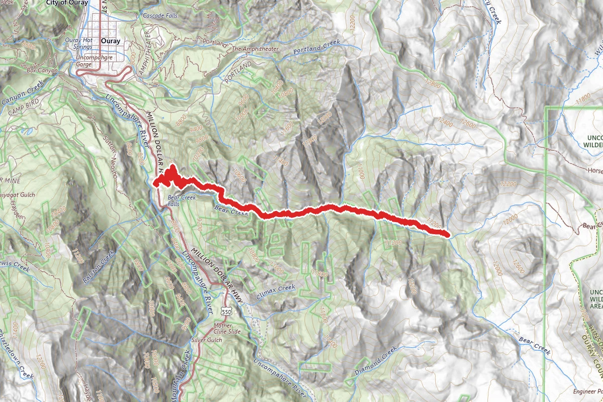 Bear Creek National Recreation Trail