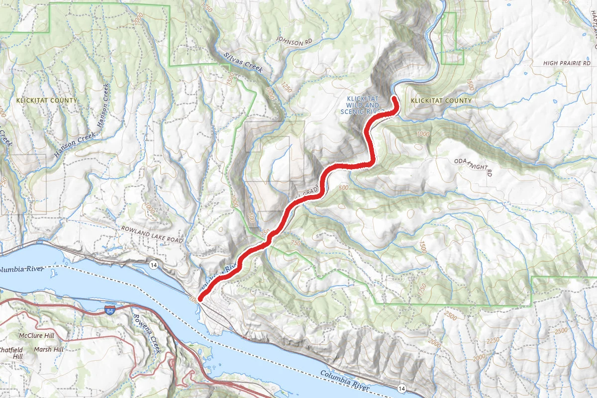 Klickitat River Trail