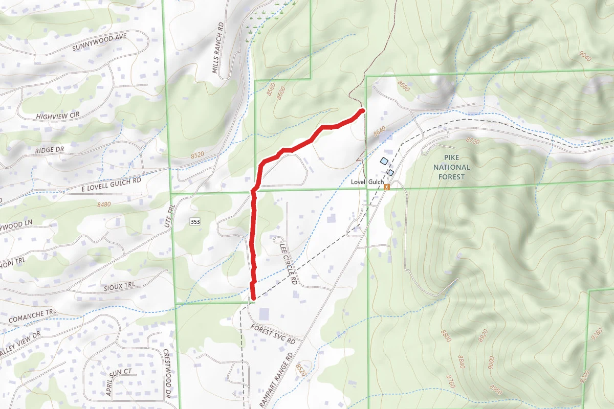 Woodland Work Center Trail