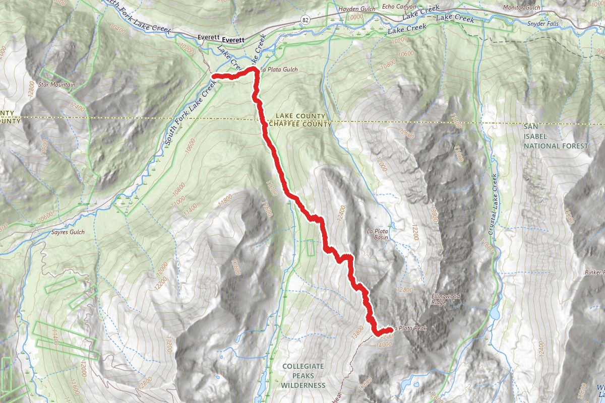 Laplata Peak Trail
