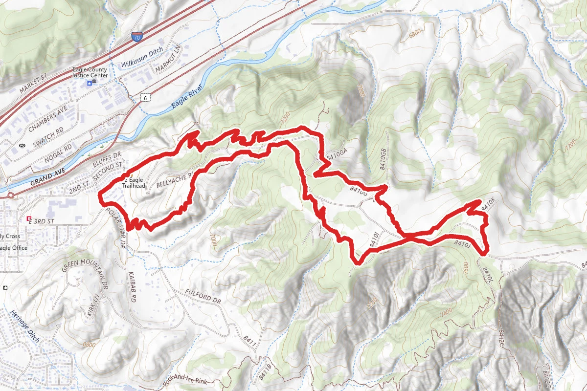 Bone Yard and Red Neck Ridge Loop
