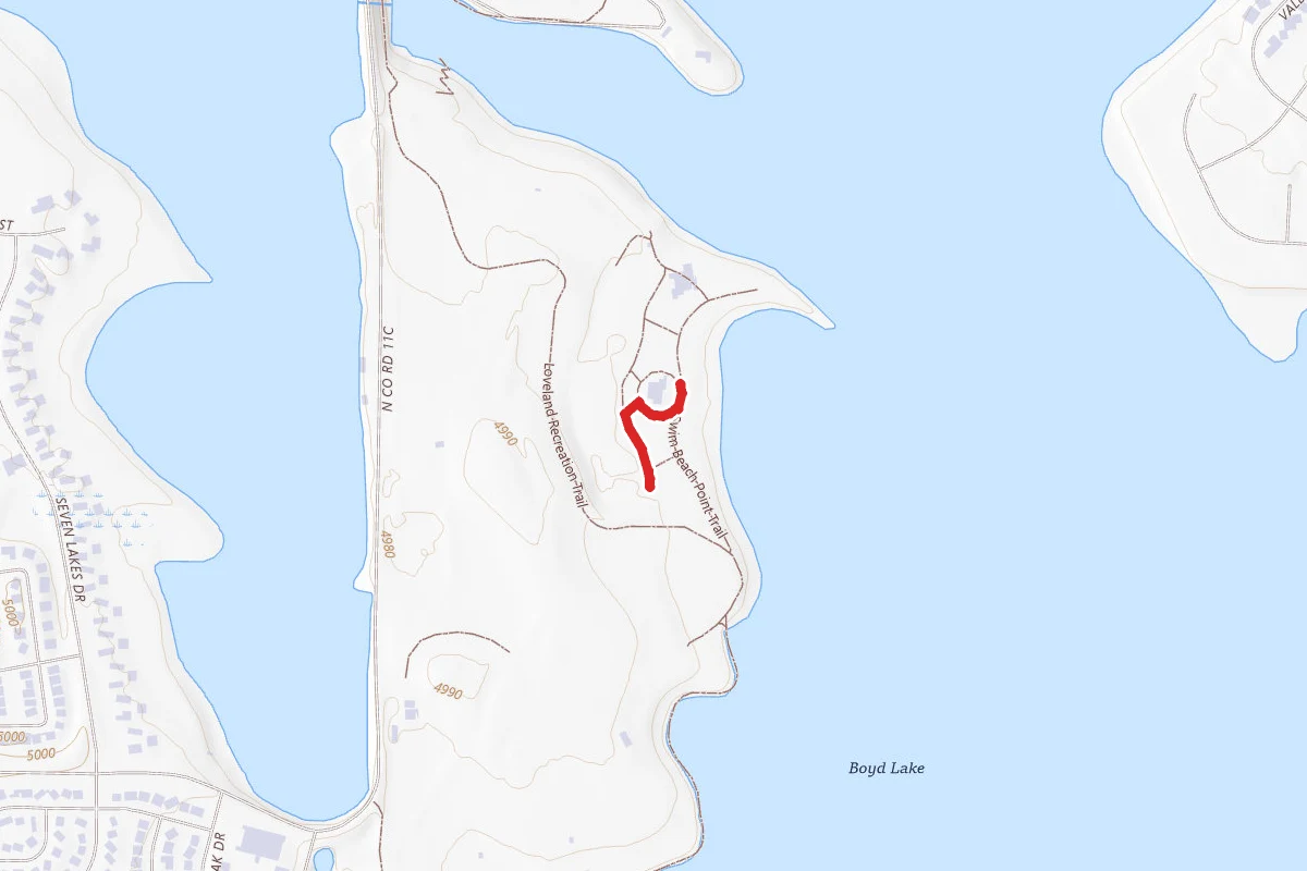 Swim Beach Point Trail