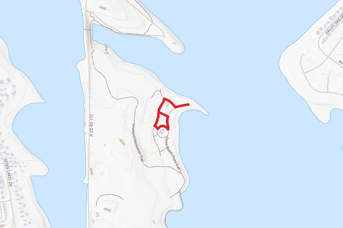Swim Beach Point Trail