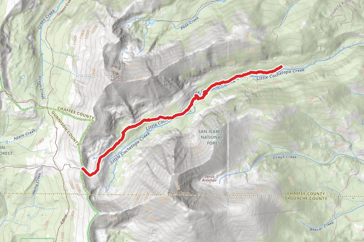 Little Cochetopa Trail