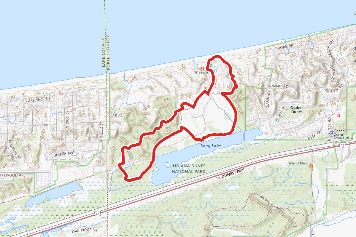 West Beach 3-Loop Trail