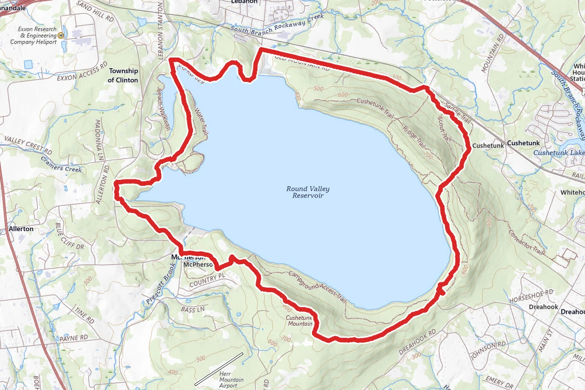 Round Valley Reservoir Loop