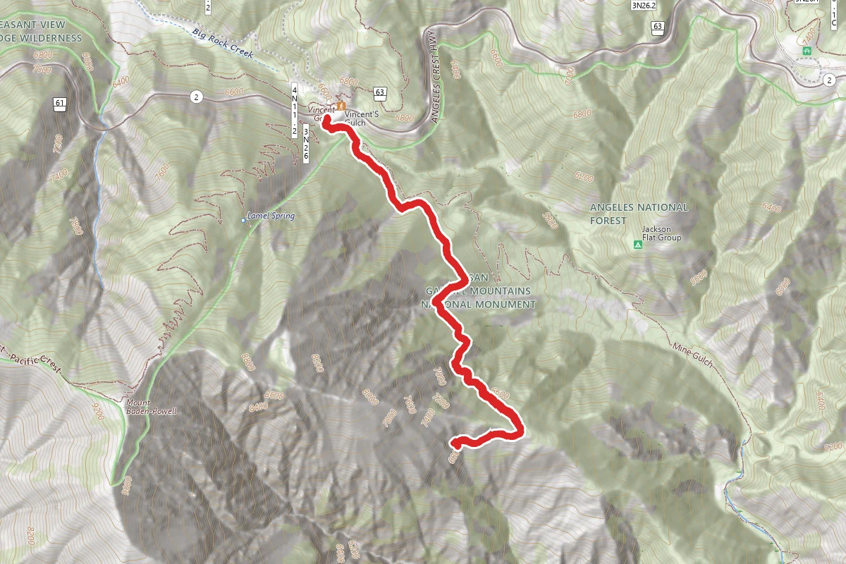 Big Horn Mine Trail