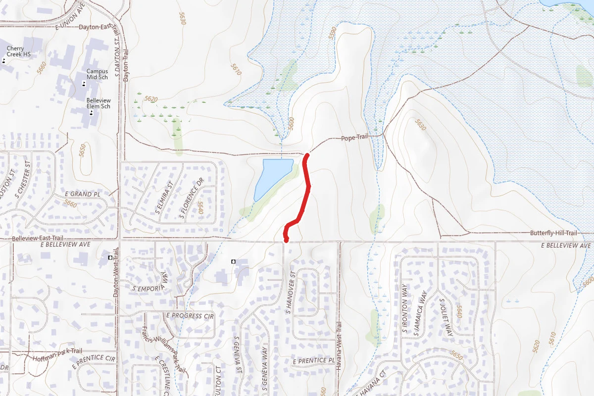 Belleview Pond Spur Trail