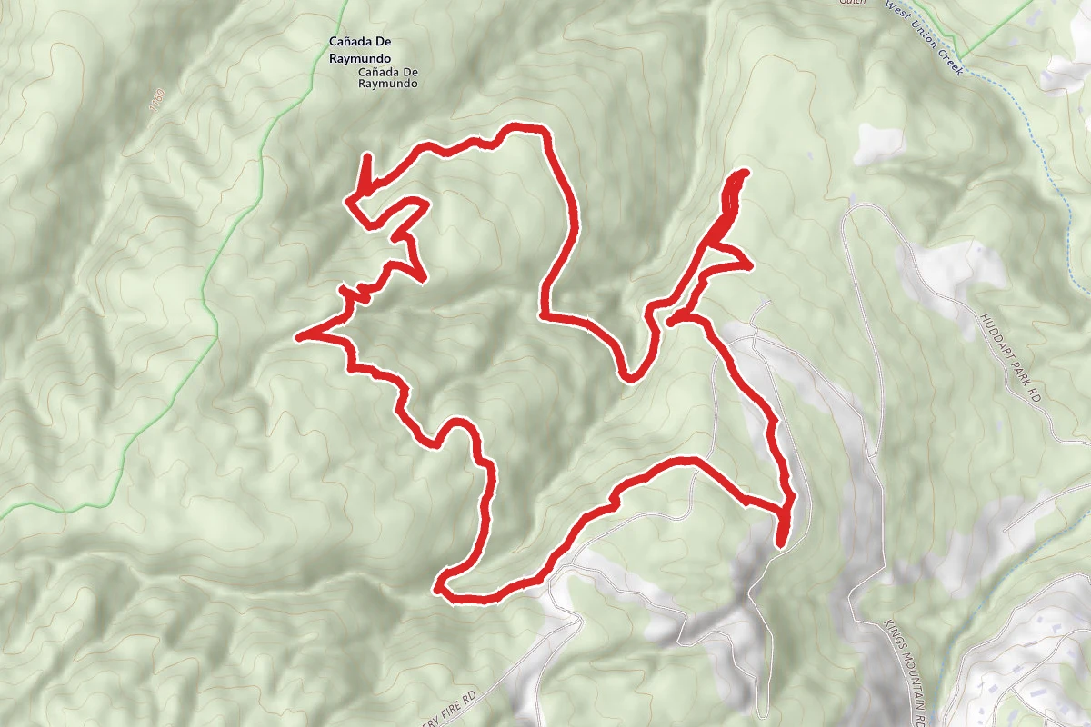 Dean Trail and Campground Trail