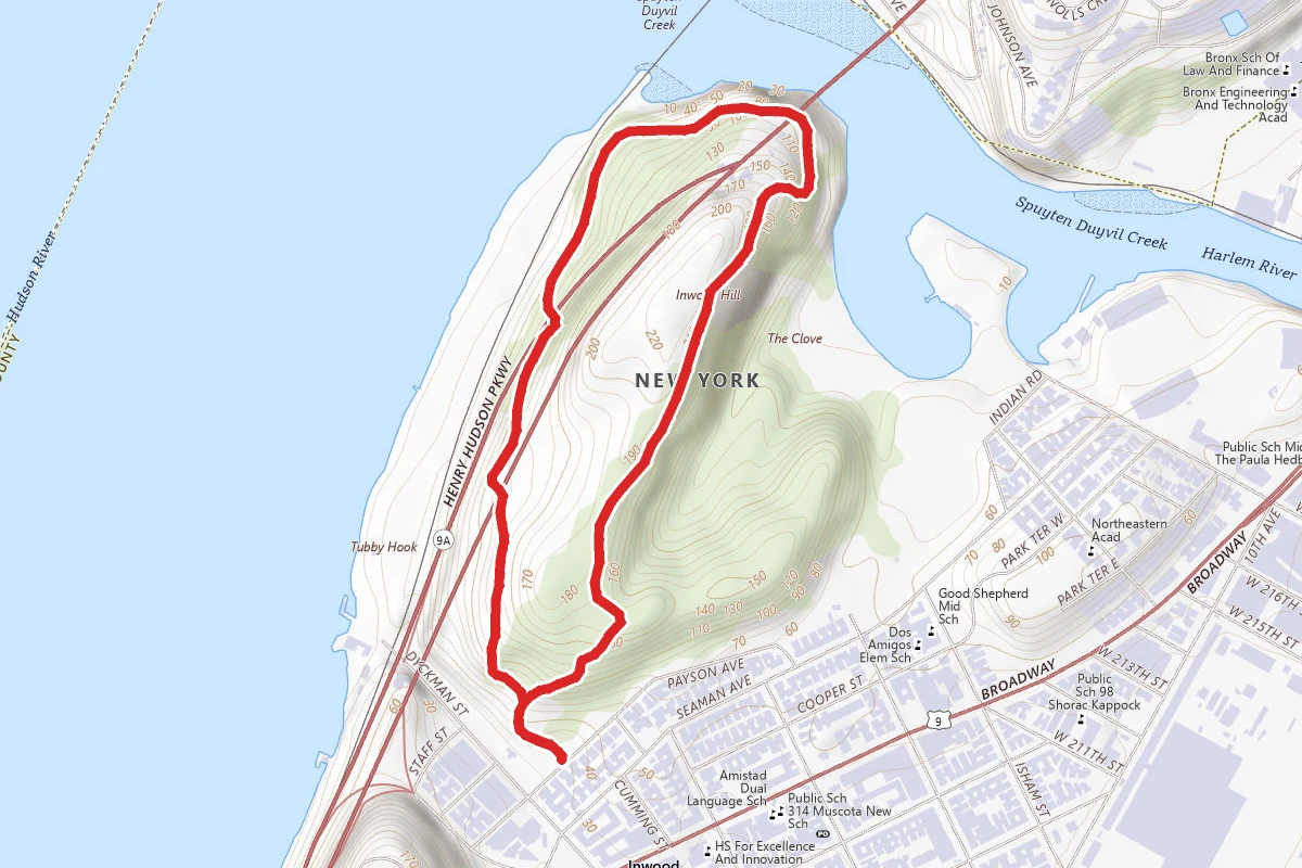 Inwood Hill Park Trail