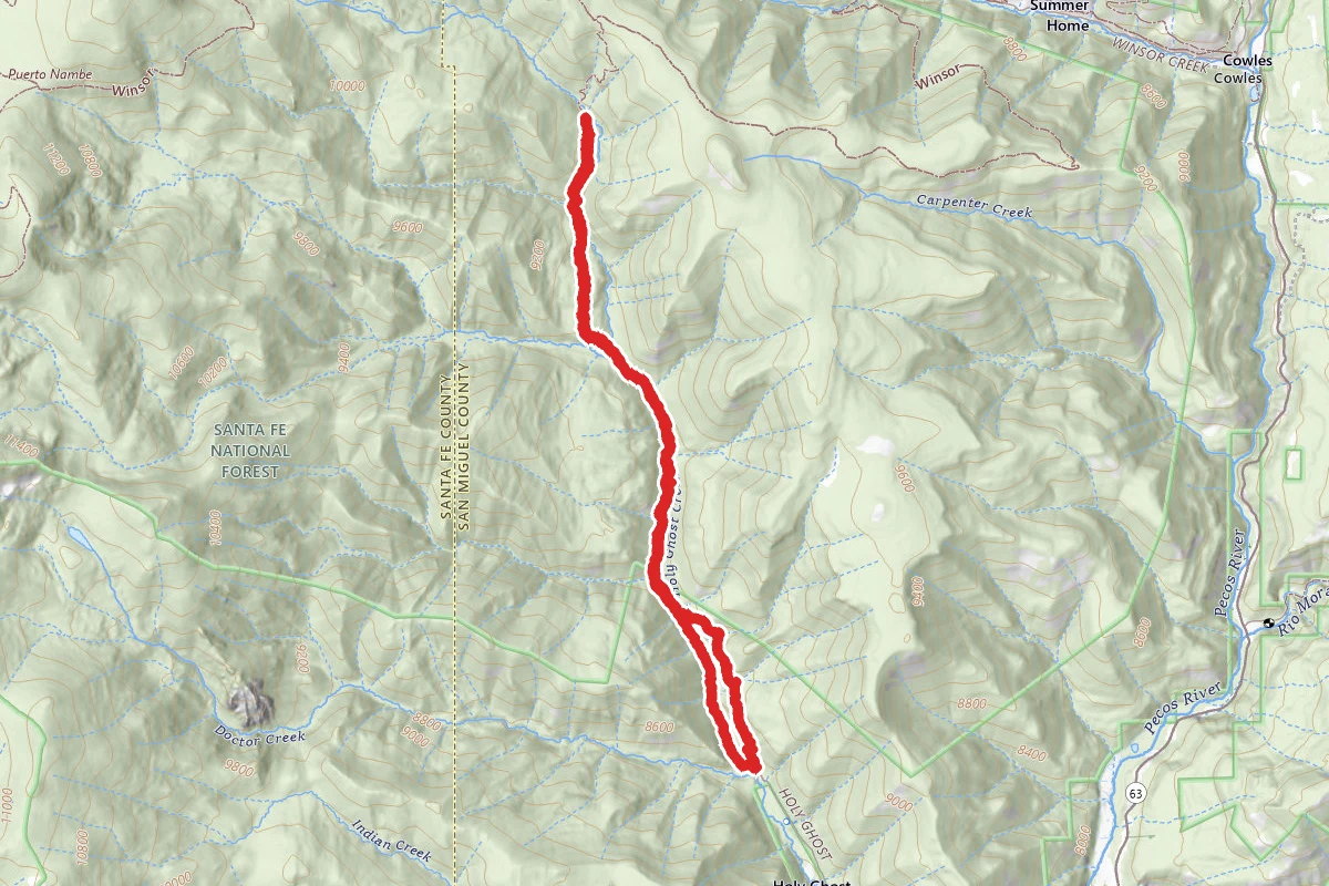 Holy Ghost Creek Trail