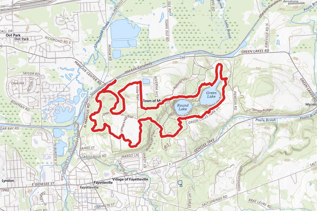 Green Lakes Perimeter Trail