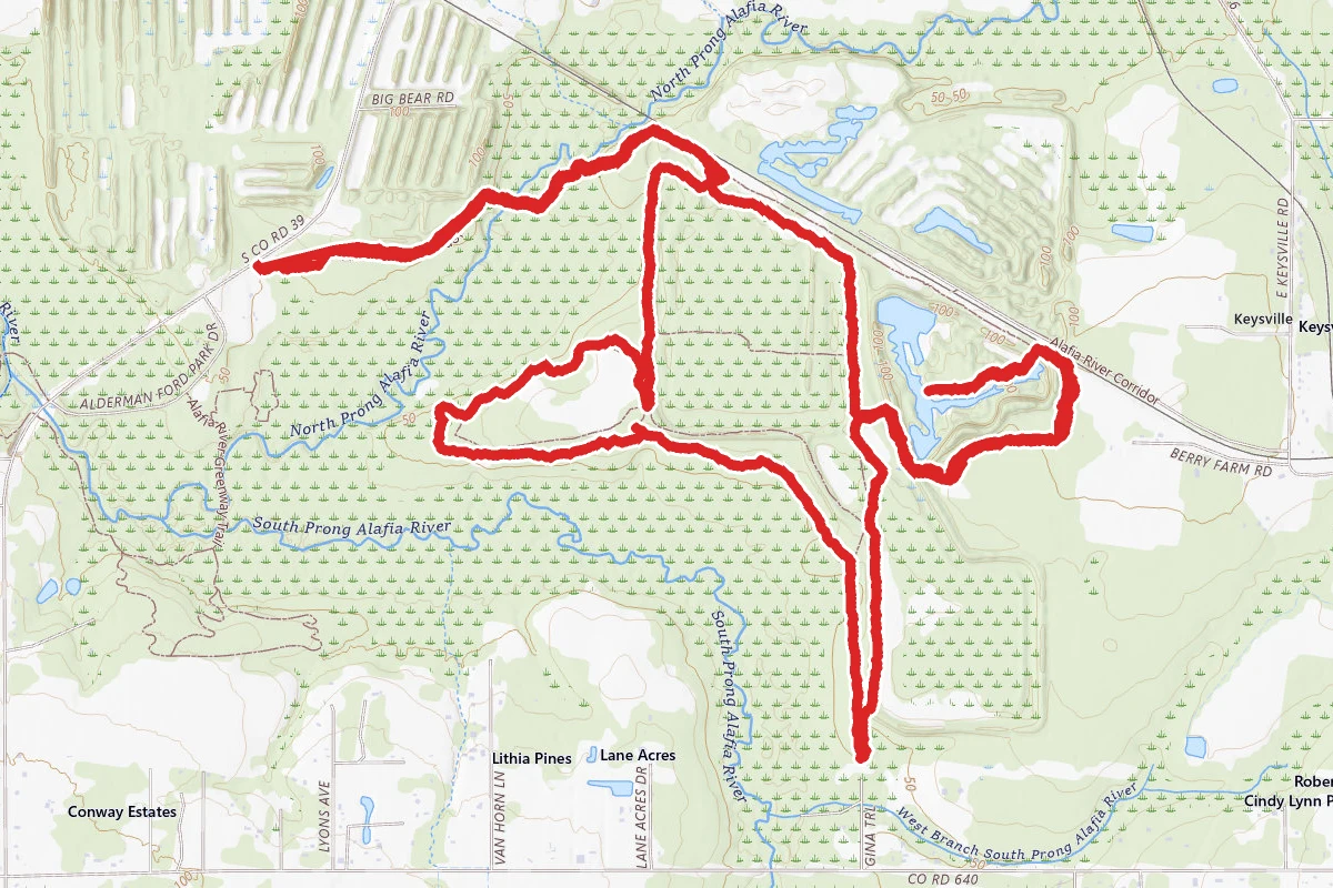 Alafia River Corridor Nature Preserve Trail