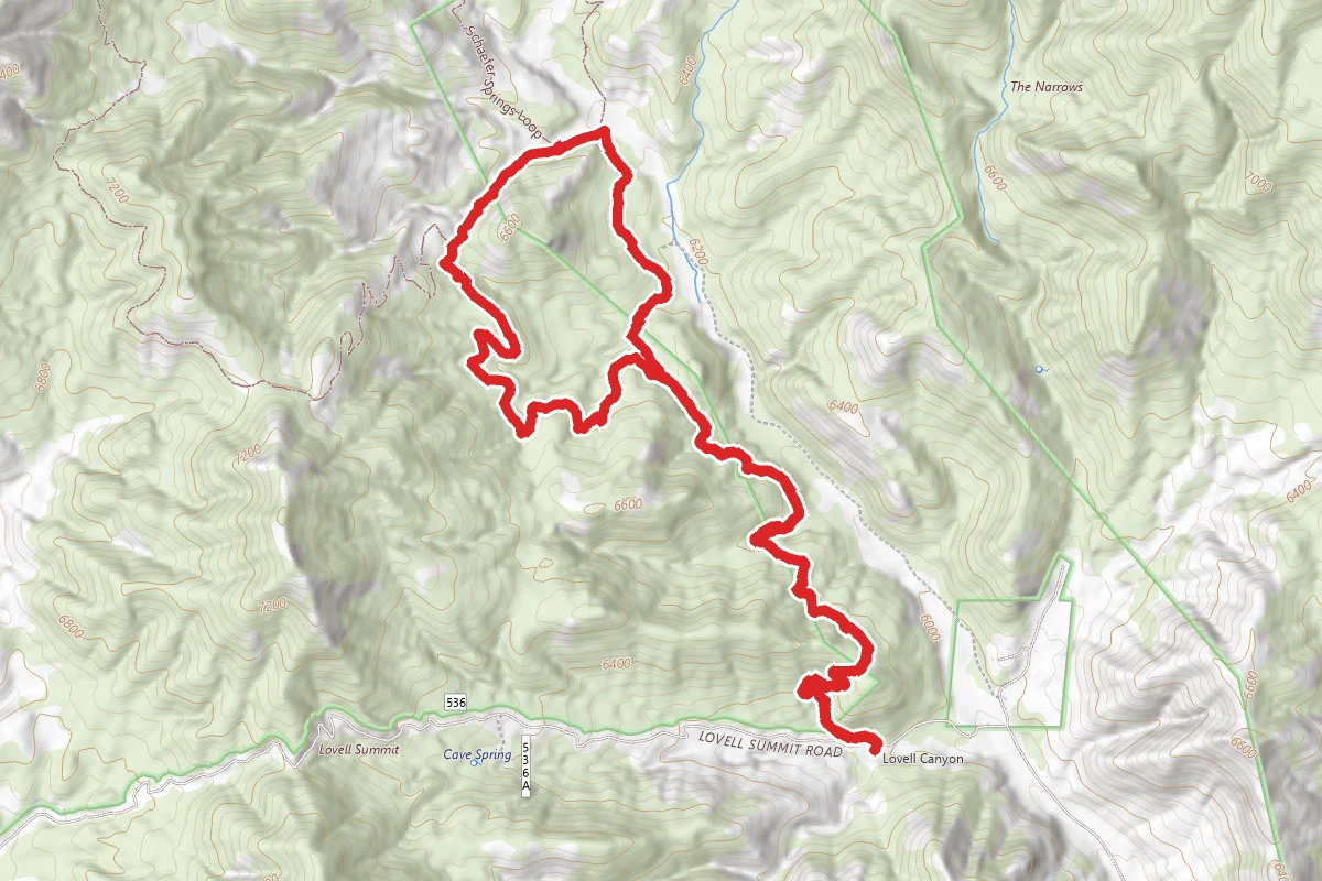 Lovell Canyon Trail