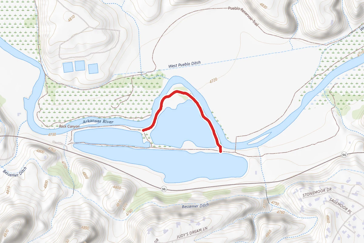 Valco Ponds Fishing and Arkansas River Access Trail
