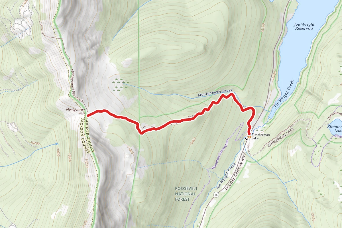 Montgomery Pass Trail