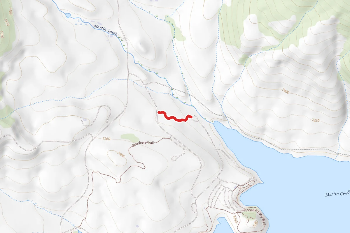 Harding Campground Access Trail