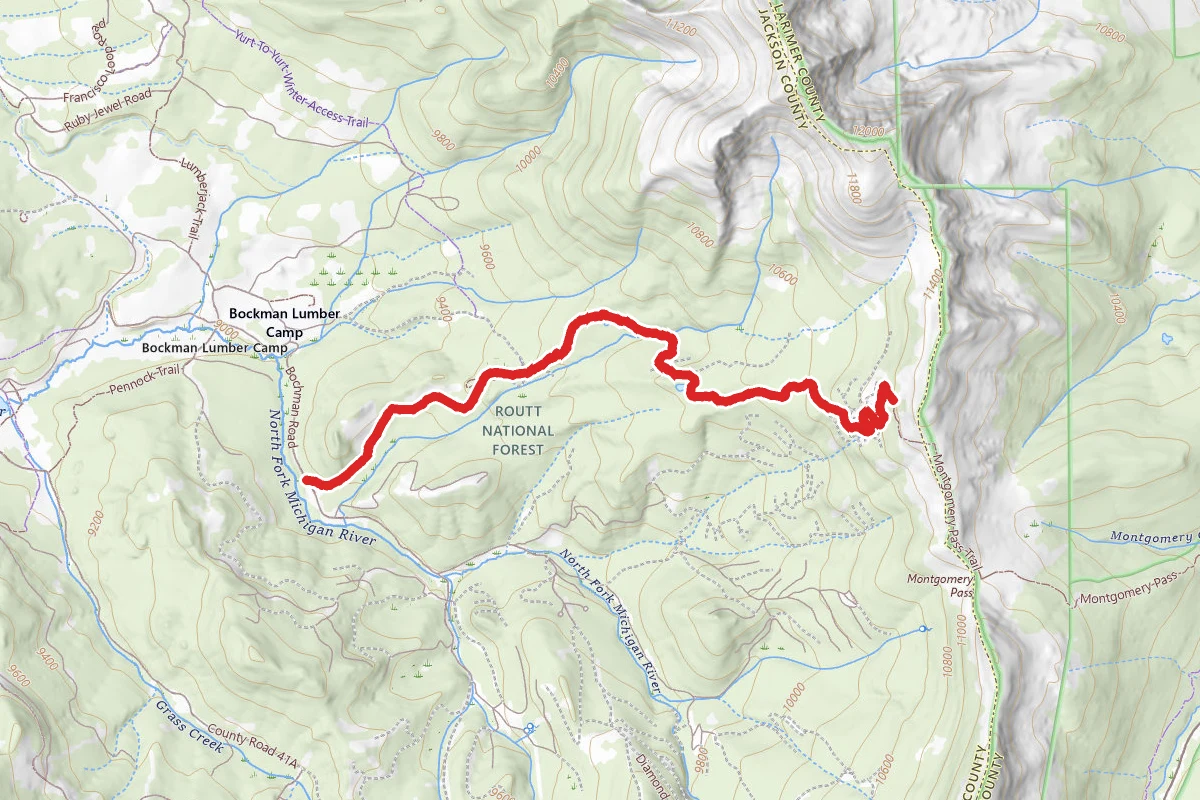 Montgomery Pass Road West