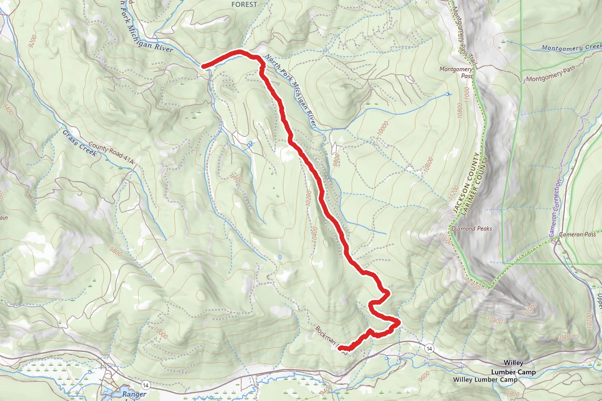 Diamond Peaks Trail