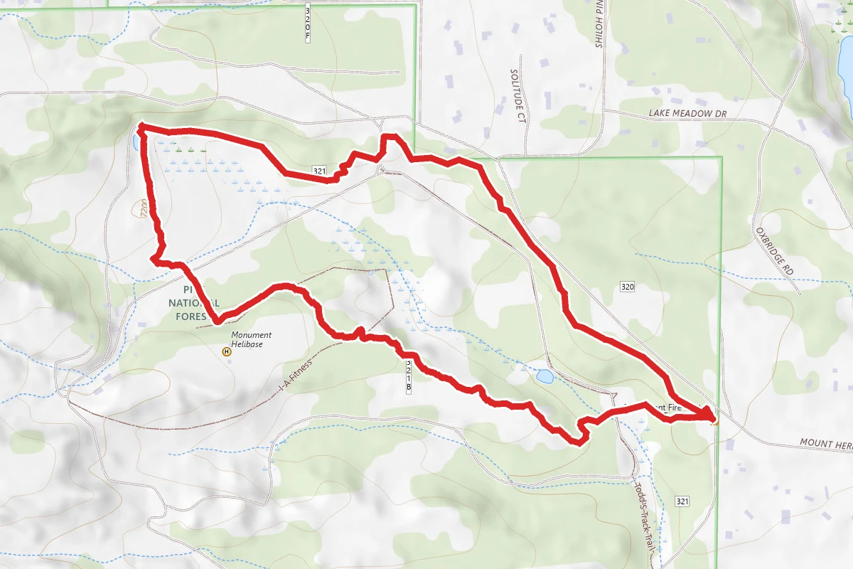 Monument Rock Extended Loop