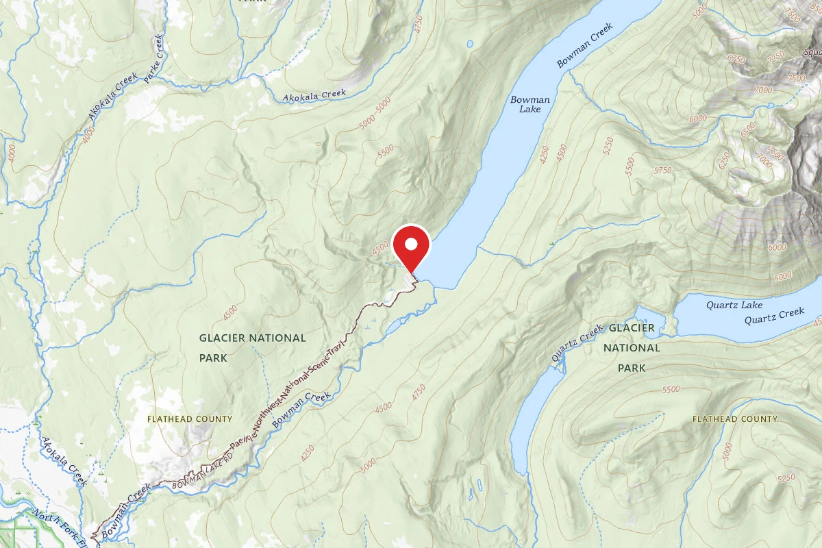 Bowman Lake Trail