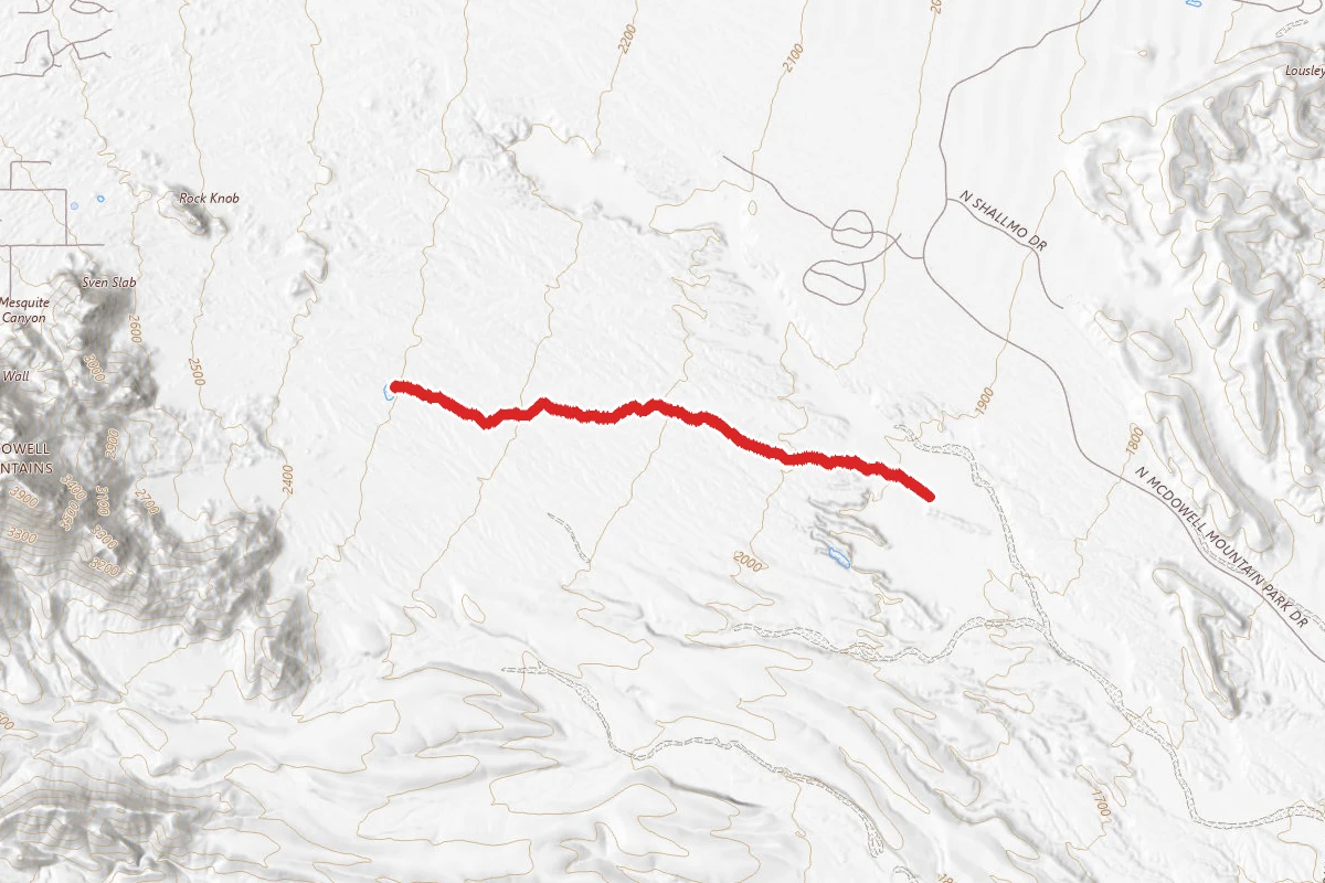Tonto Tank Trail