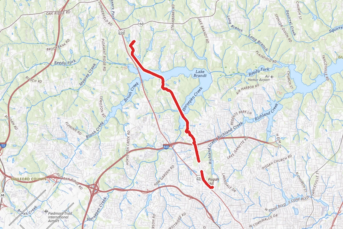 Atlantic & Yadkin Greenway Trail