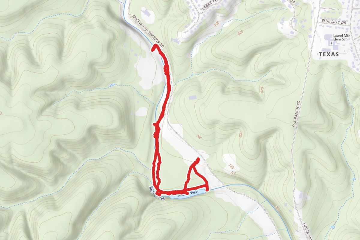 Upper Bull Creek Greenbelt Trail