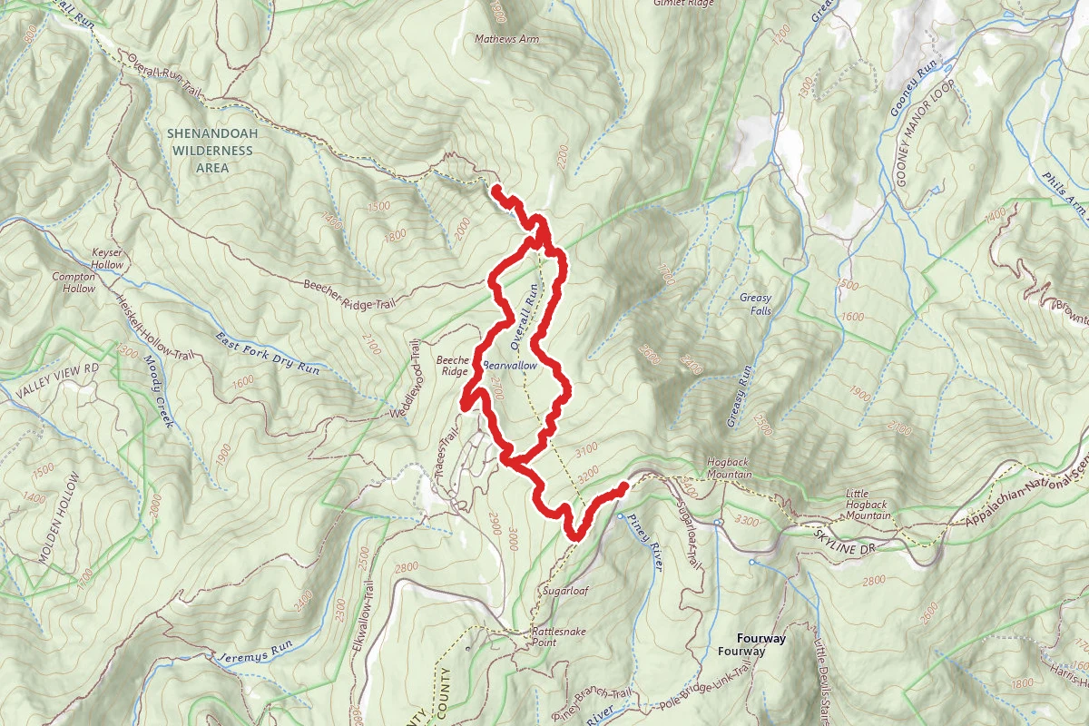 Overall Run Trail