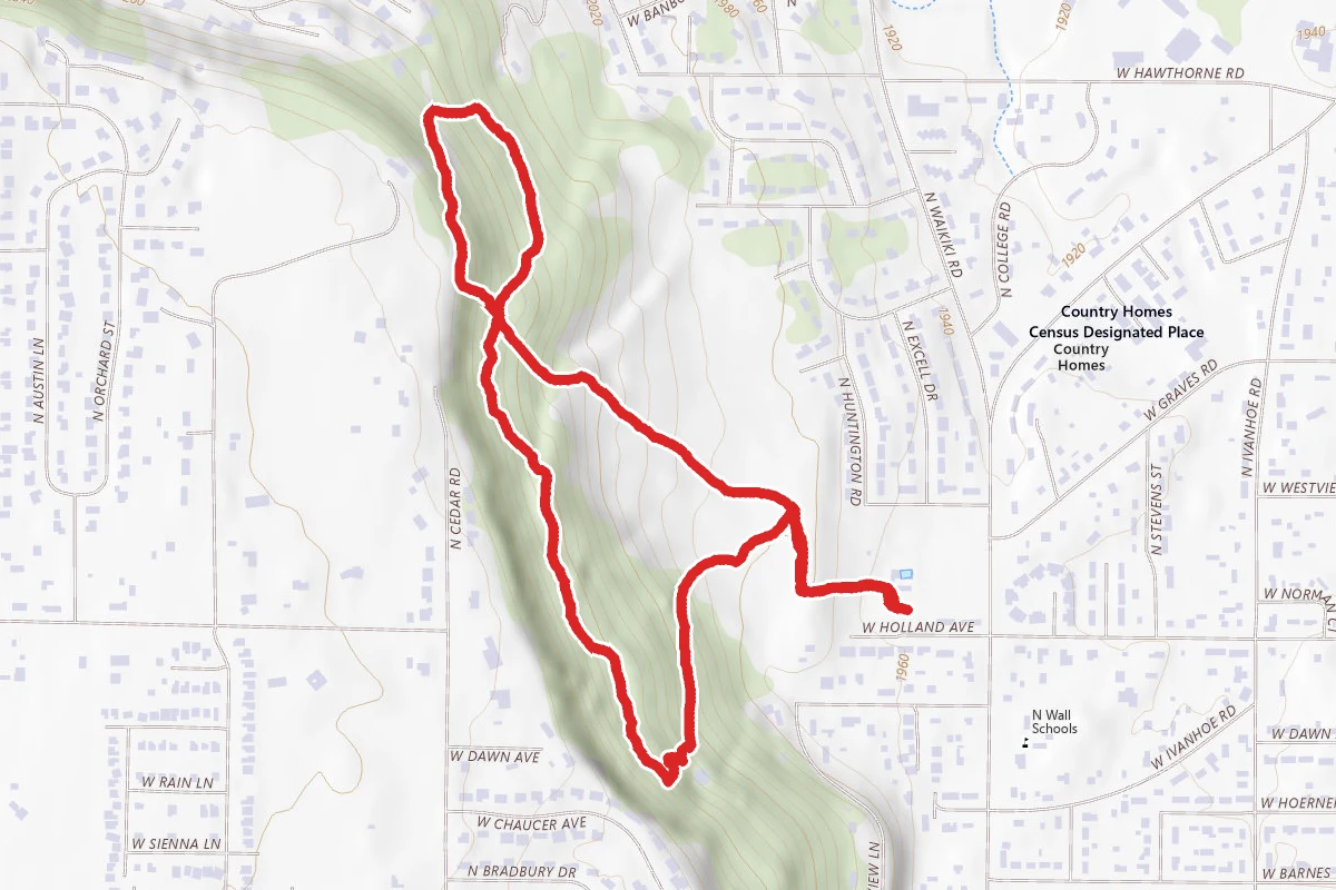 Holmberg Conservation Area Loop
