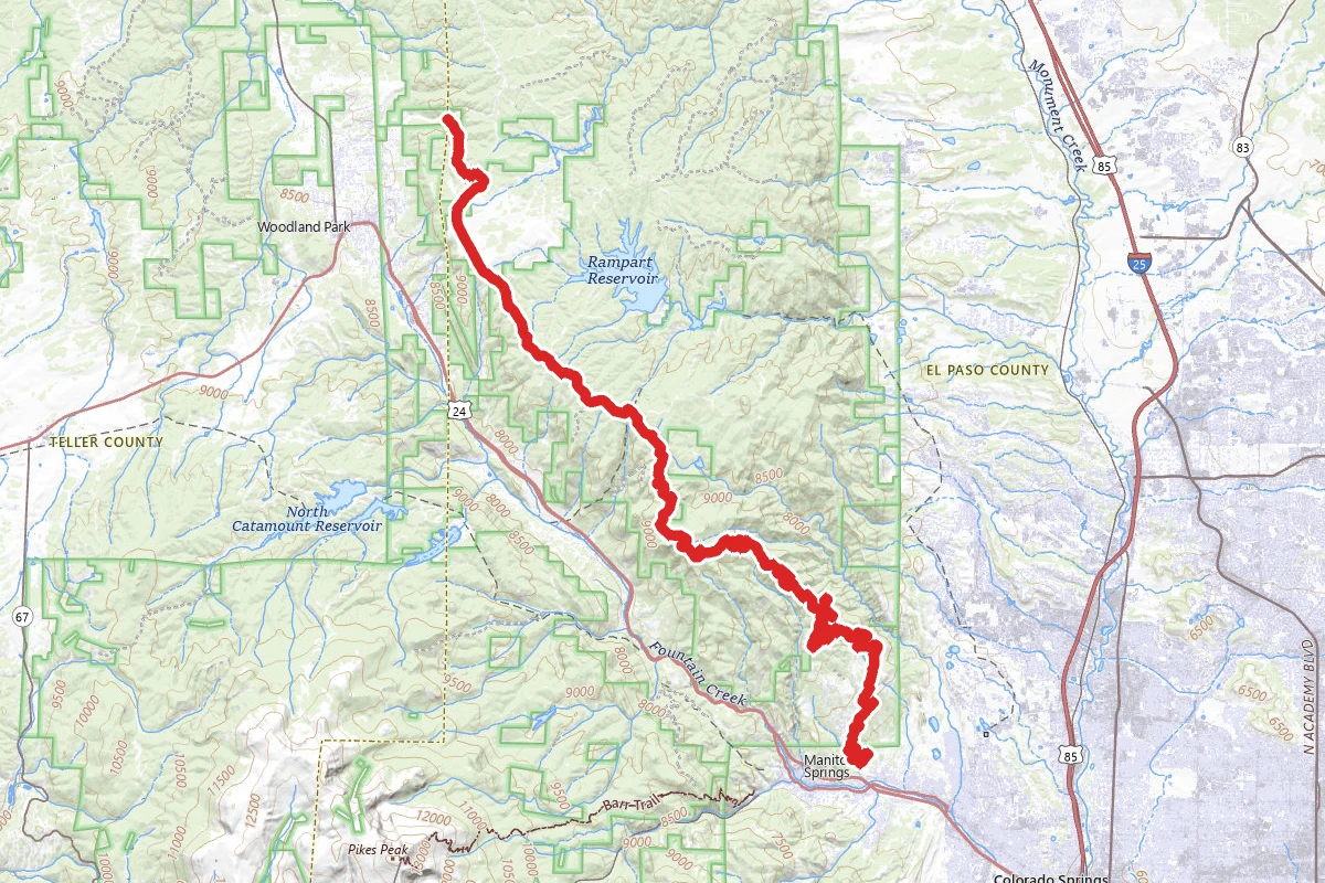 Rampart Range Road