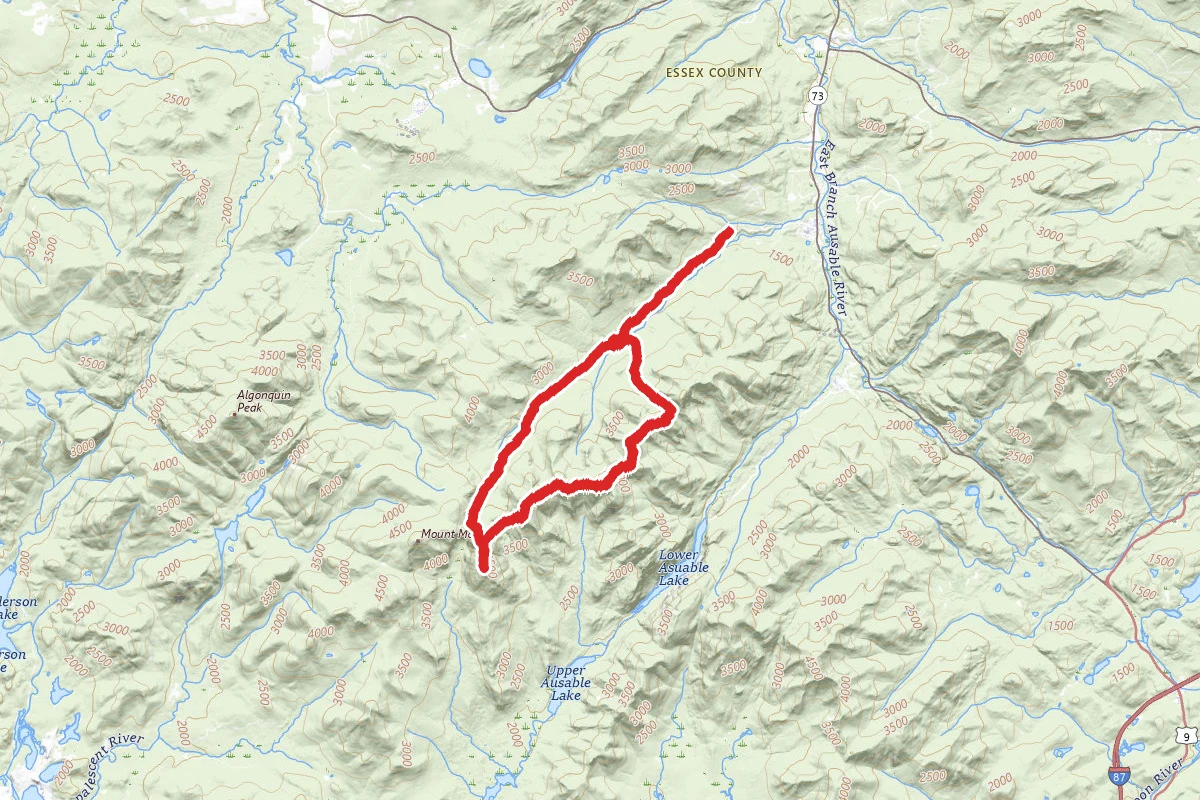 Haystack, Basin, Saddleback Trail