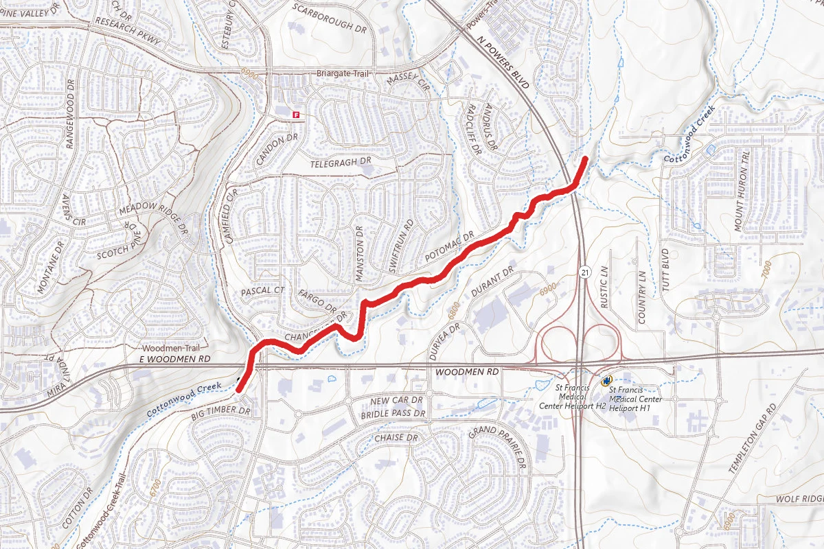 Cottonwood Creek Trail