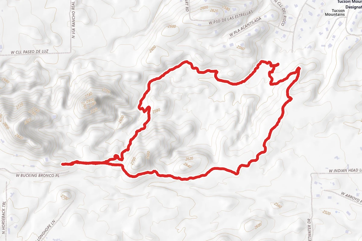 Saguaro Vista, Spine and Desperado Loop
